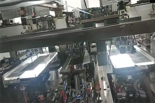 雙工位锂電池CCD自動對位疊片機